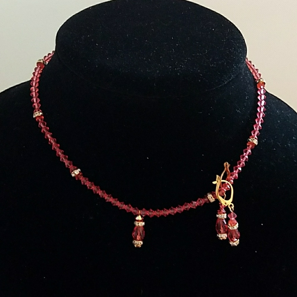 Necklace and Earrings