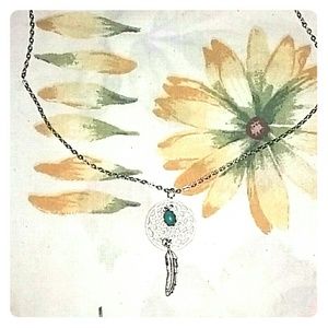 Dream catcher necklace