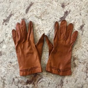 Vintage leather gloves westworld western