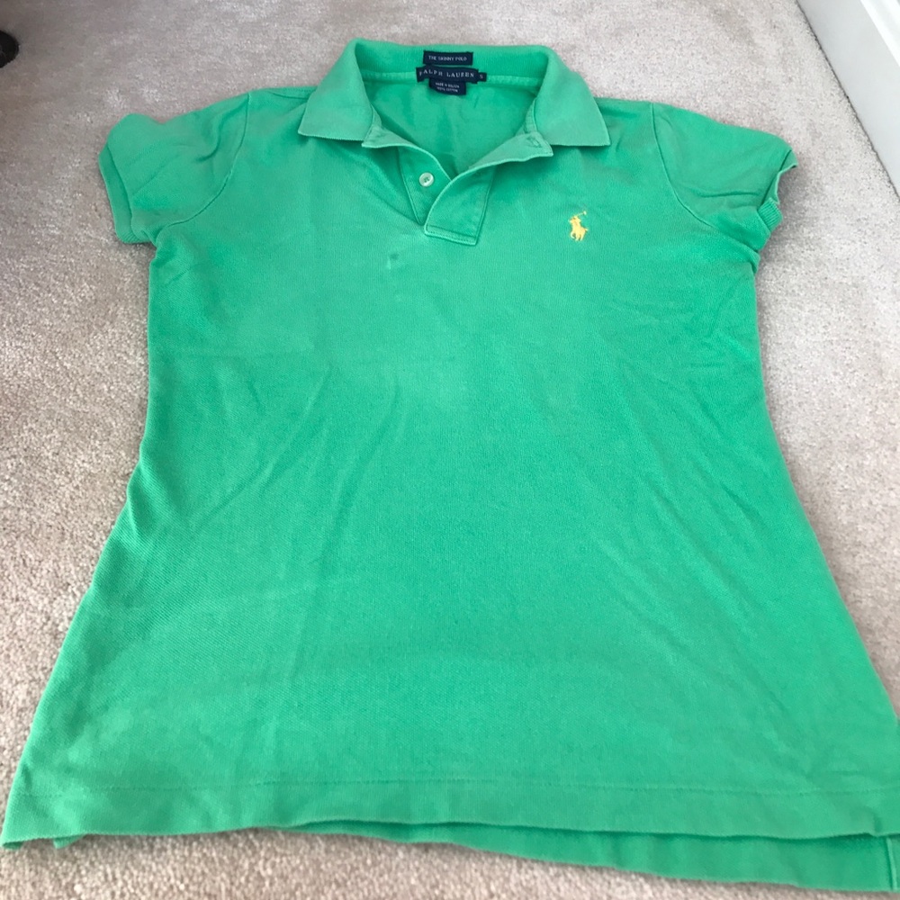 Preppy Polo Tops V Vines, T. Hilfiger, and Polo XS - Picture 3 of 4