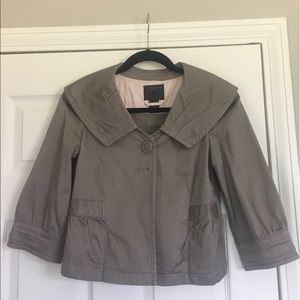 Anthropology cropped jacket