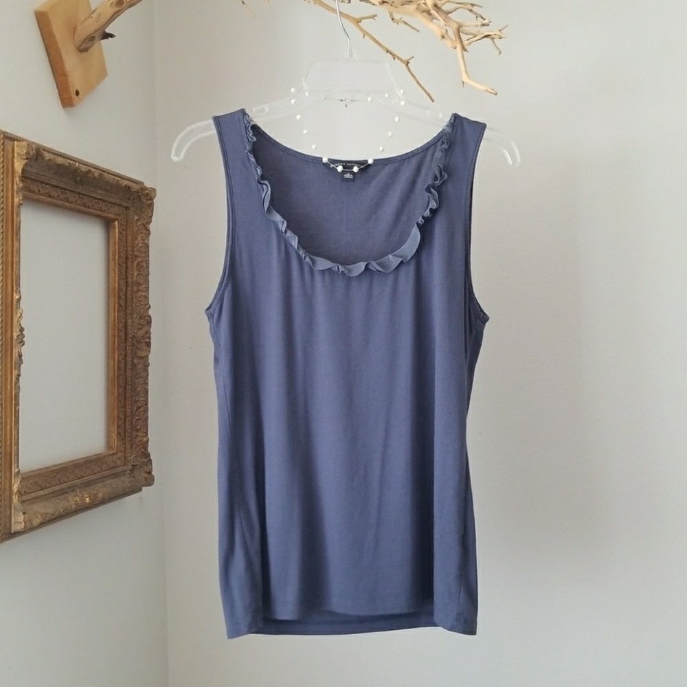 Ruffle Tank by Banana Republic