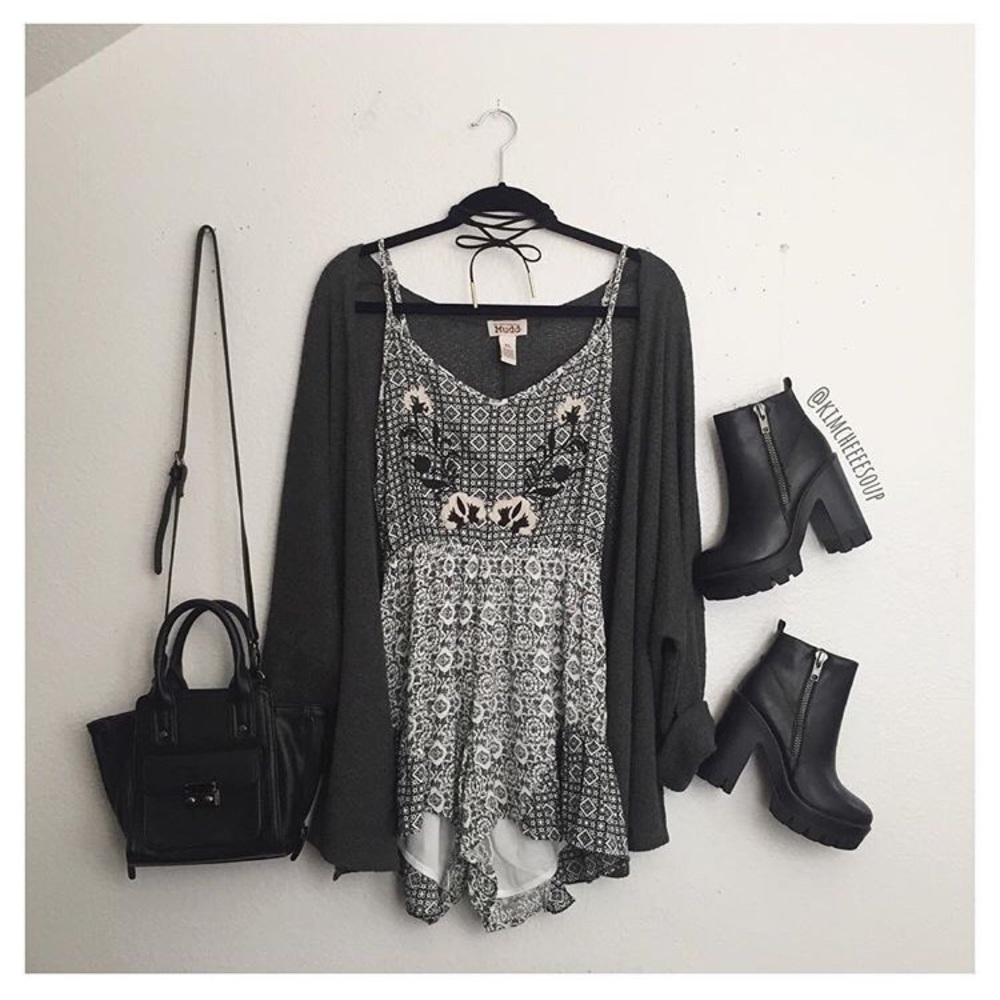 Mura Boutique Black and White Playsuit