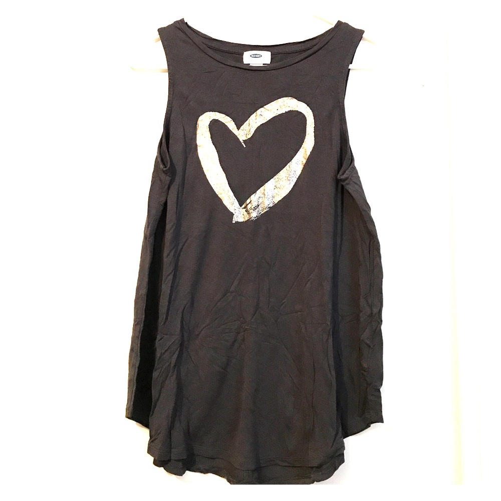 NWOT Old Navy Heart Tank Top