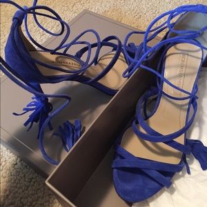 Made in Italy BCBG Suede Sandals LAST WEEK AVLABL