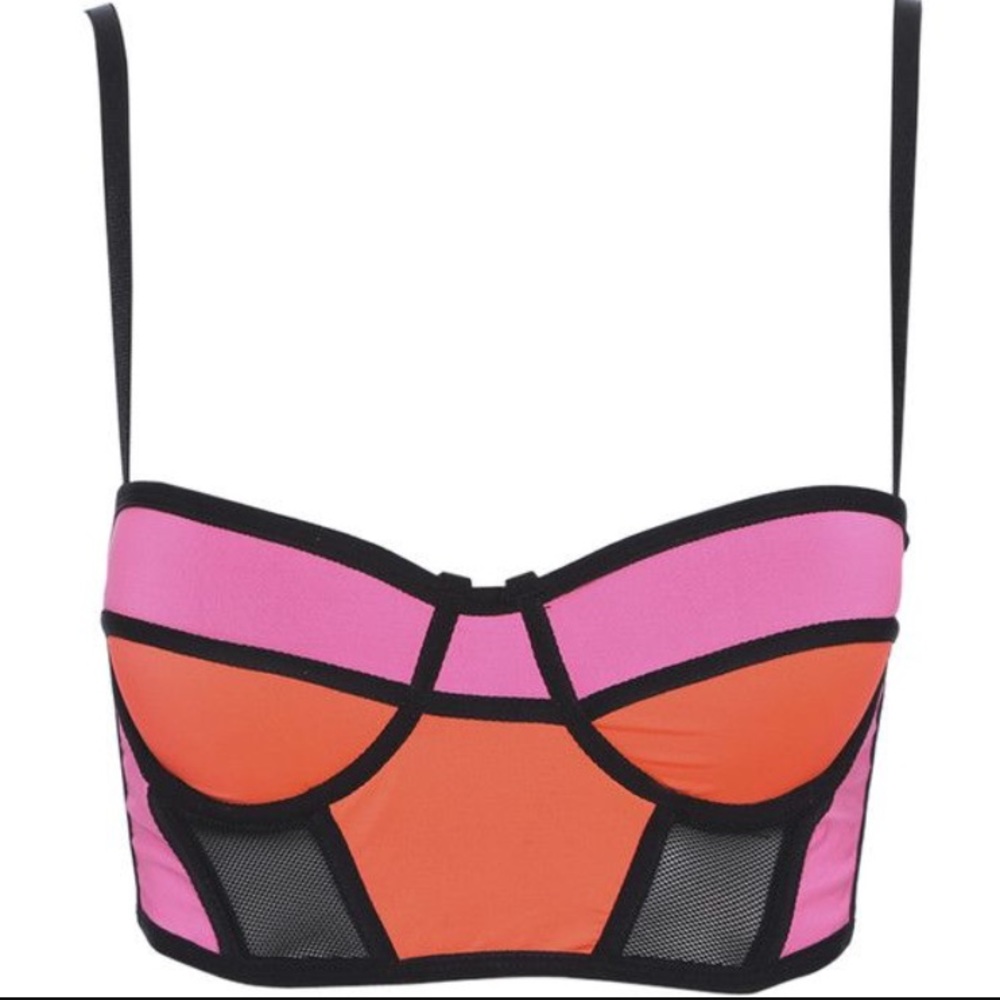 Color Block Bralet