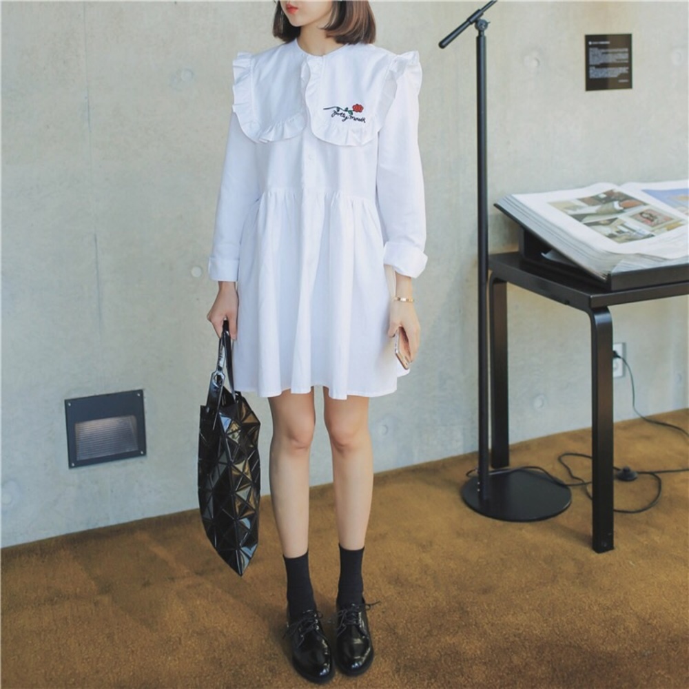 White dress