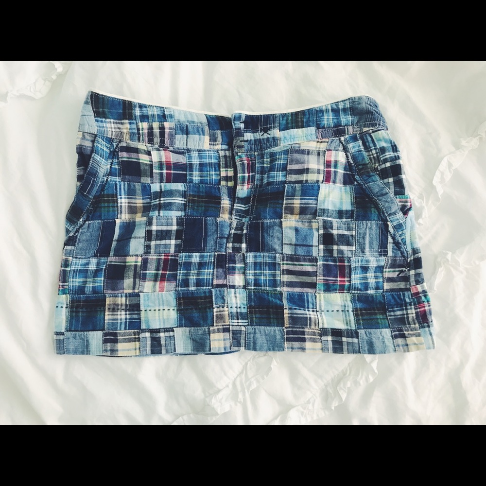 Madras skirt