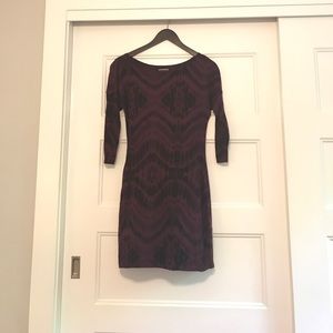 Express 3/4 sleeve dress