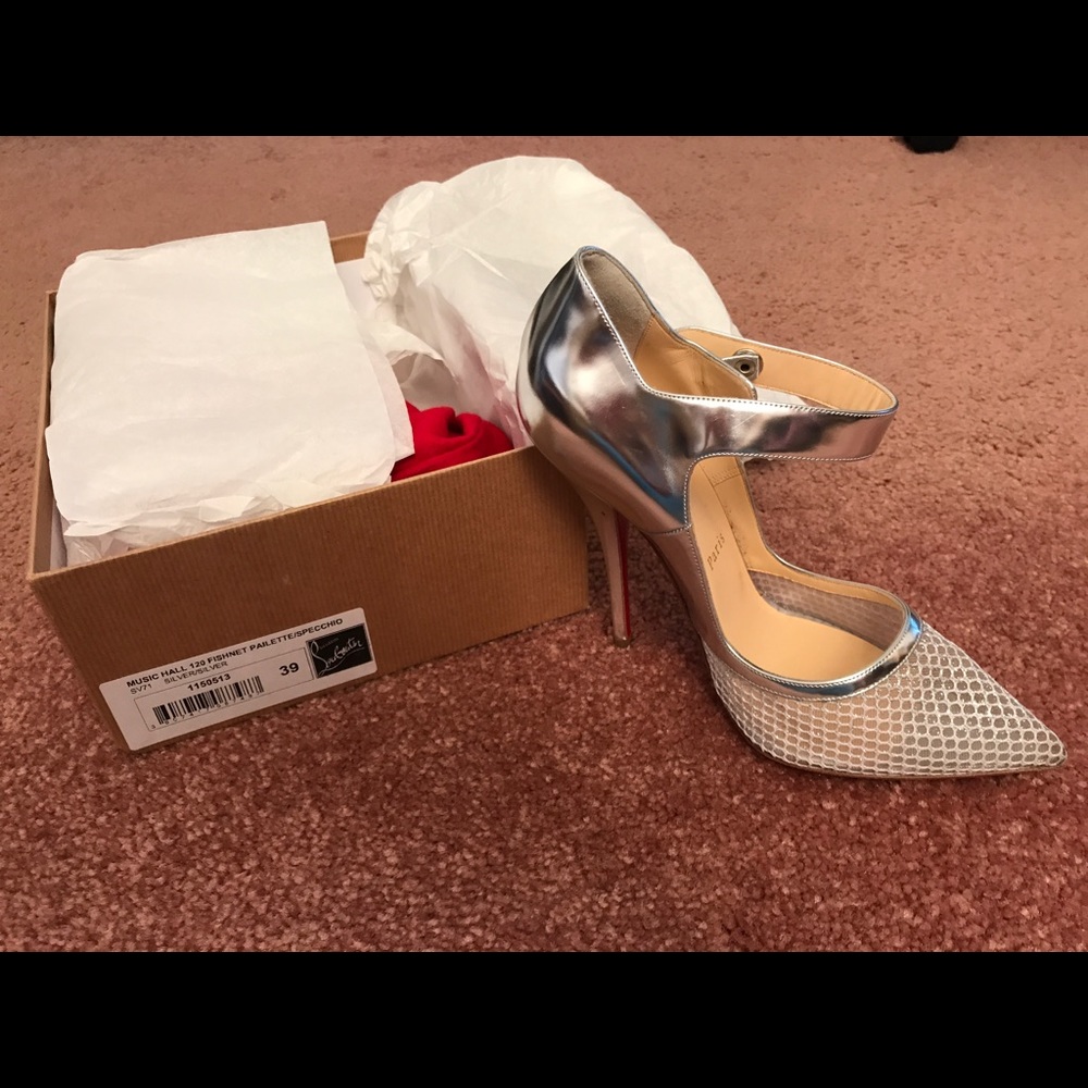 Christian Louboutin Music Hall 120 Fishnet