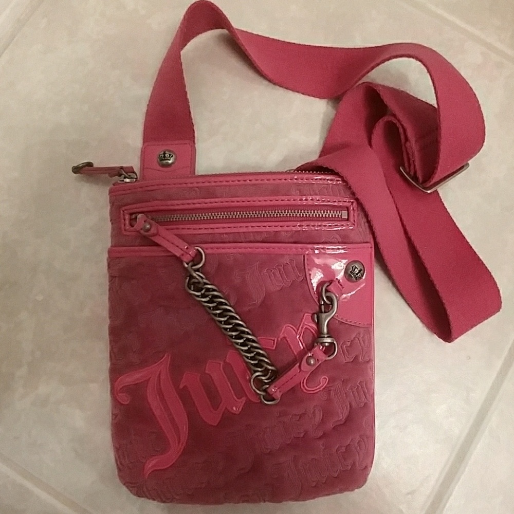 Juicy Couture pink crossbody bag