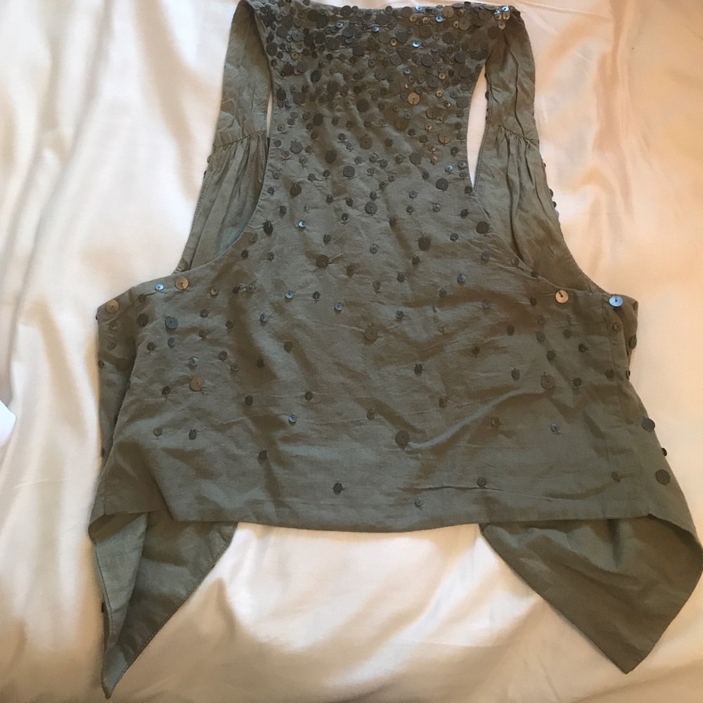 American Eagle embellished vest - Picture 4 of 5