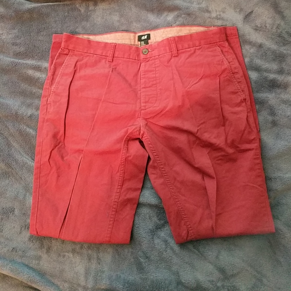 Red pants