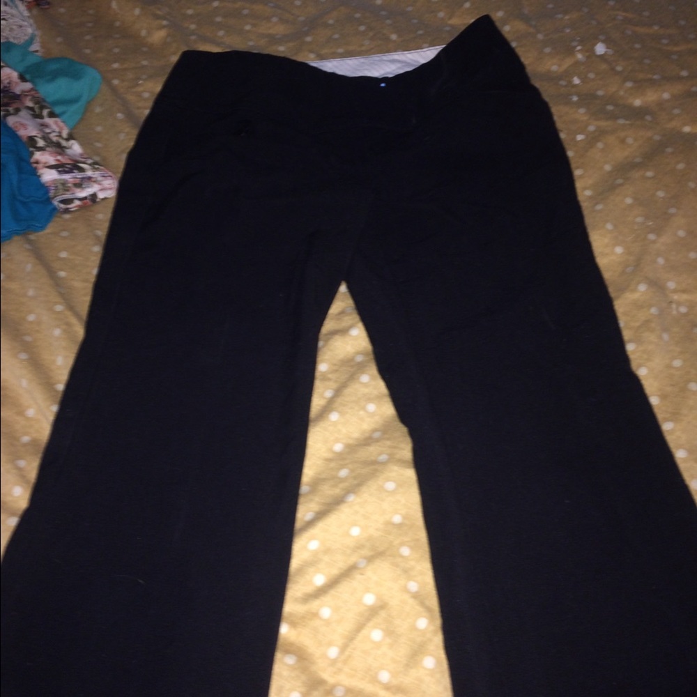 Black dress pants