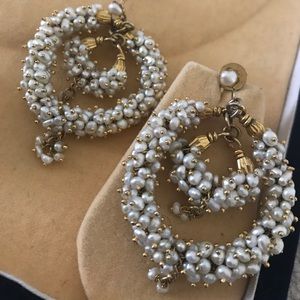 Pearl earrings