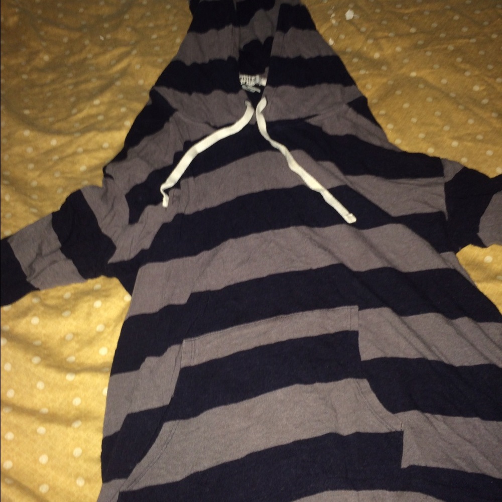 Striped hoodie