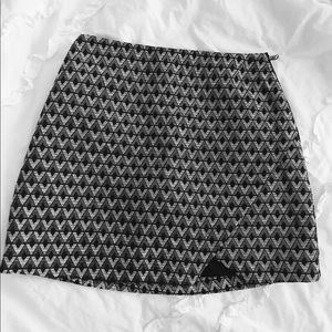 Abercrombie jacquard style mini skirt
