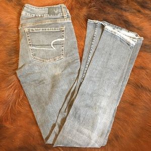 American Eagle gray jeans size 6!