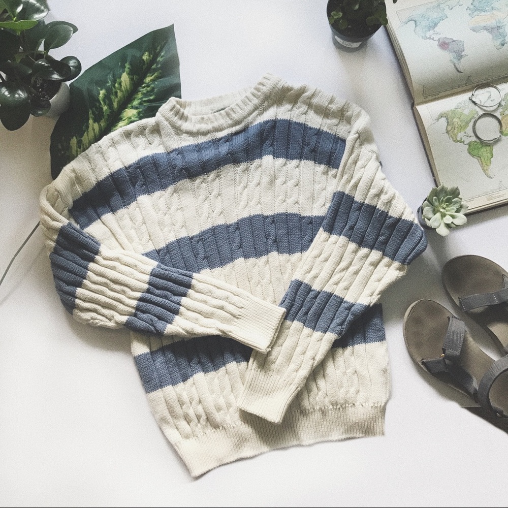 Vintage OverSized Knit Sweater