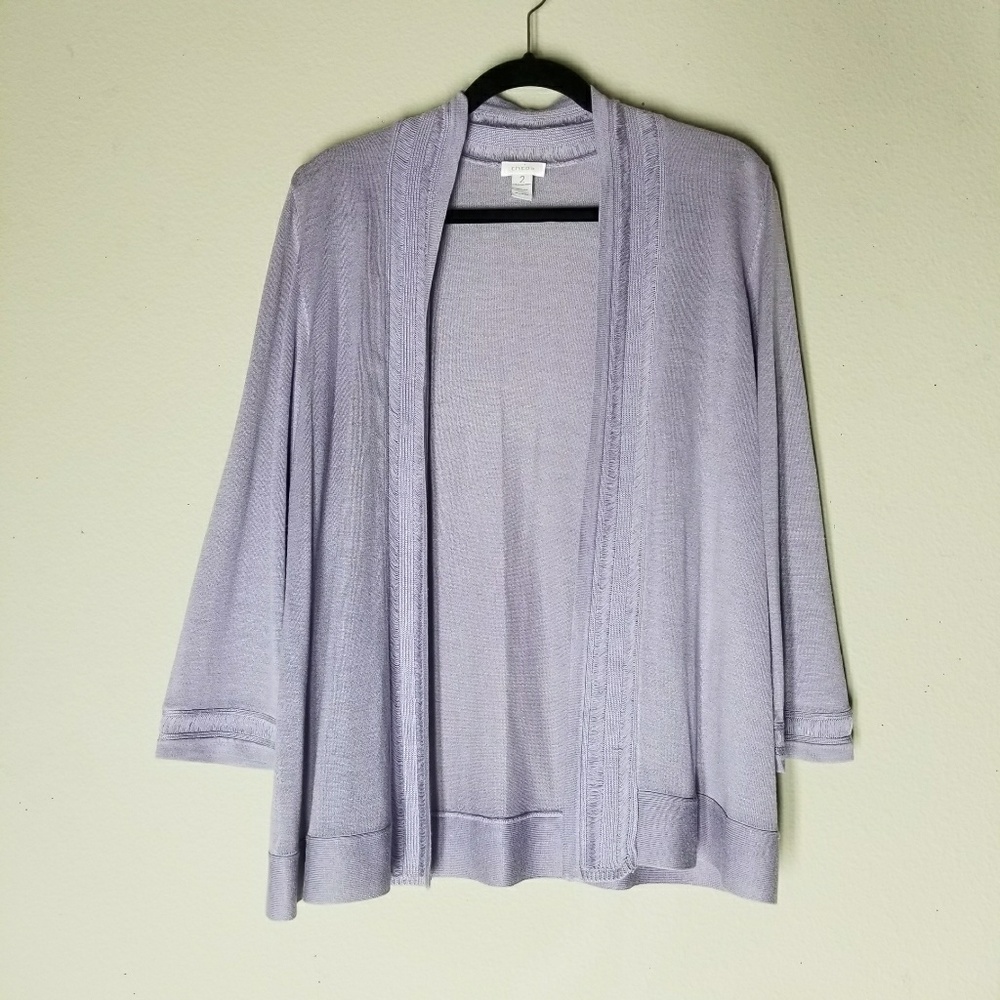 Chico's Lavender Cardigan