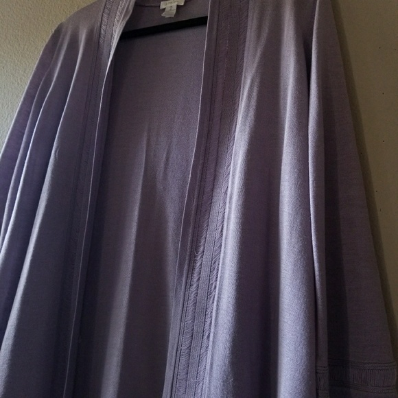 Chico's Lavender Cardigan - Picture 3 of 4