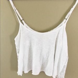 Hollister lace back Tank Top