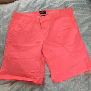 Neon pink AE Bermuda shorts