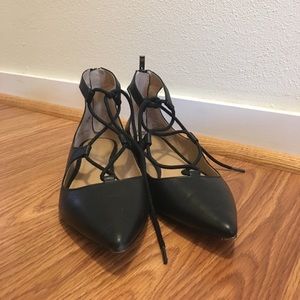 Saks Fifth Ave pointy toe flats