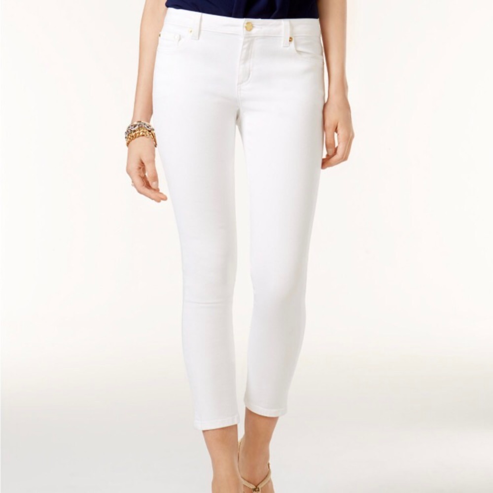 Michael Kors "Izzy" Cropped Skinny Jeans (NWOT)