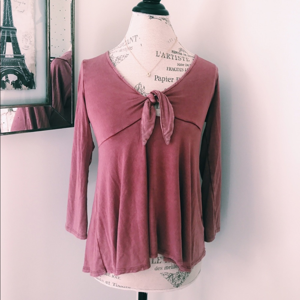 American Eagle cross front top