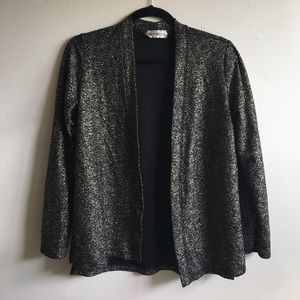 Vintage Metallic Cardigan