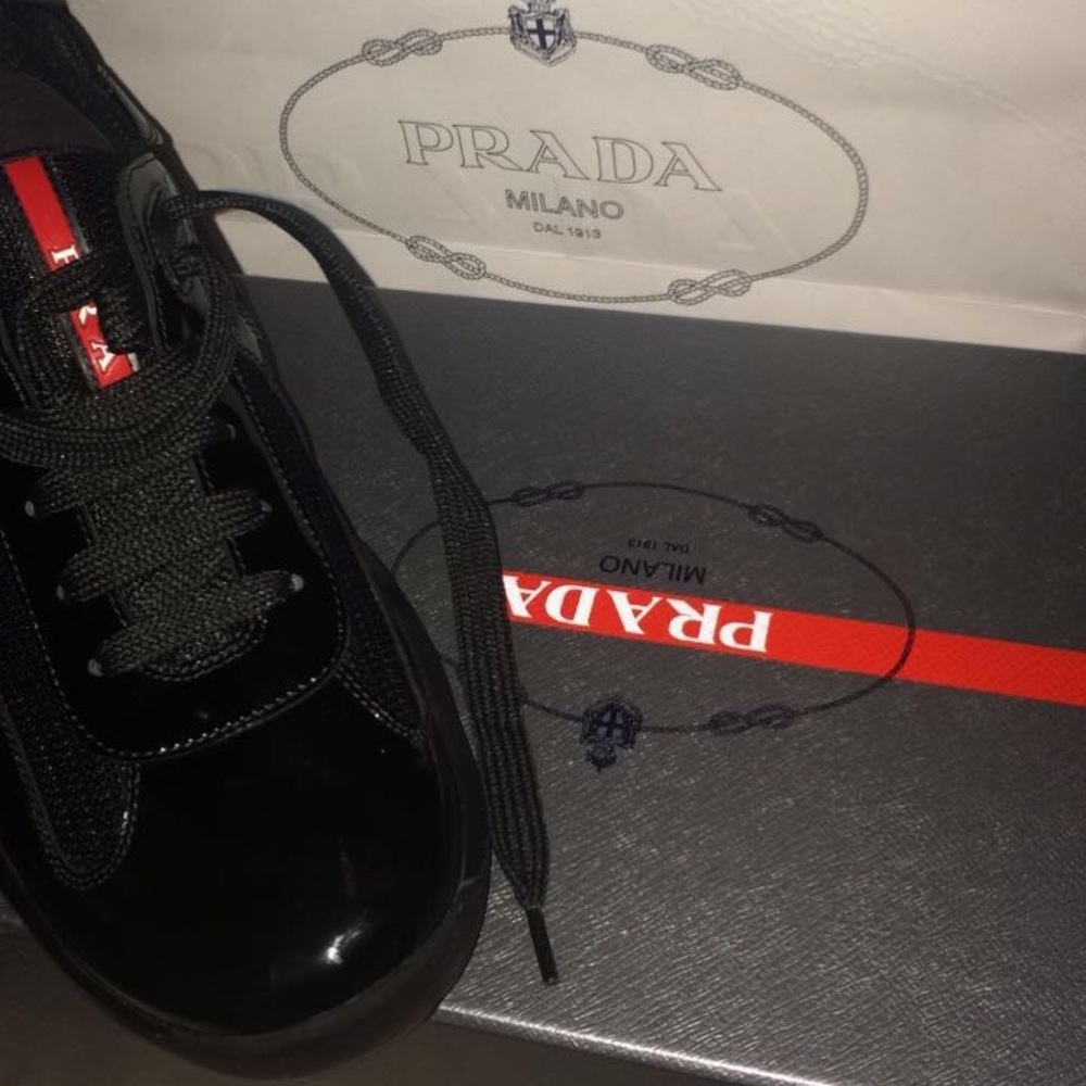 Prada for men classic shoe size 5