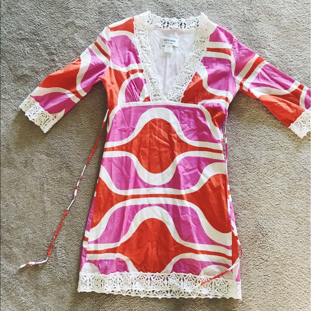 Designer sundress/ beach cover up