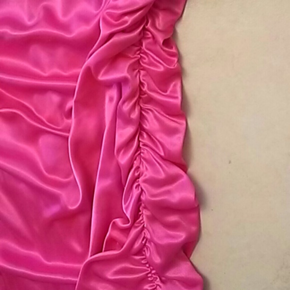 HOT PINK COCKTAIL DRESS GORGEOUS - Picture 3 of 4