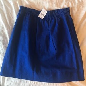 J CREW blue skirt