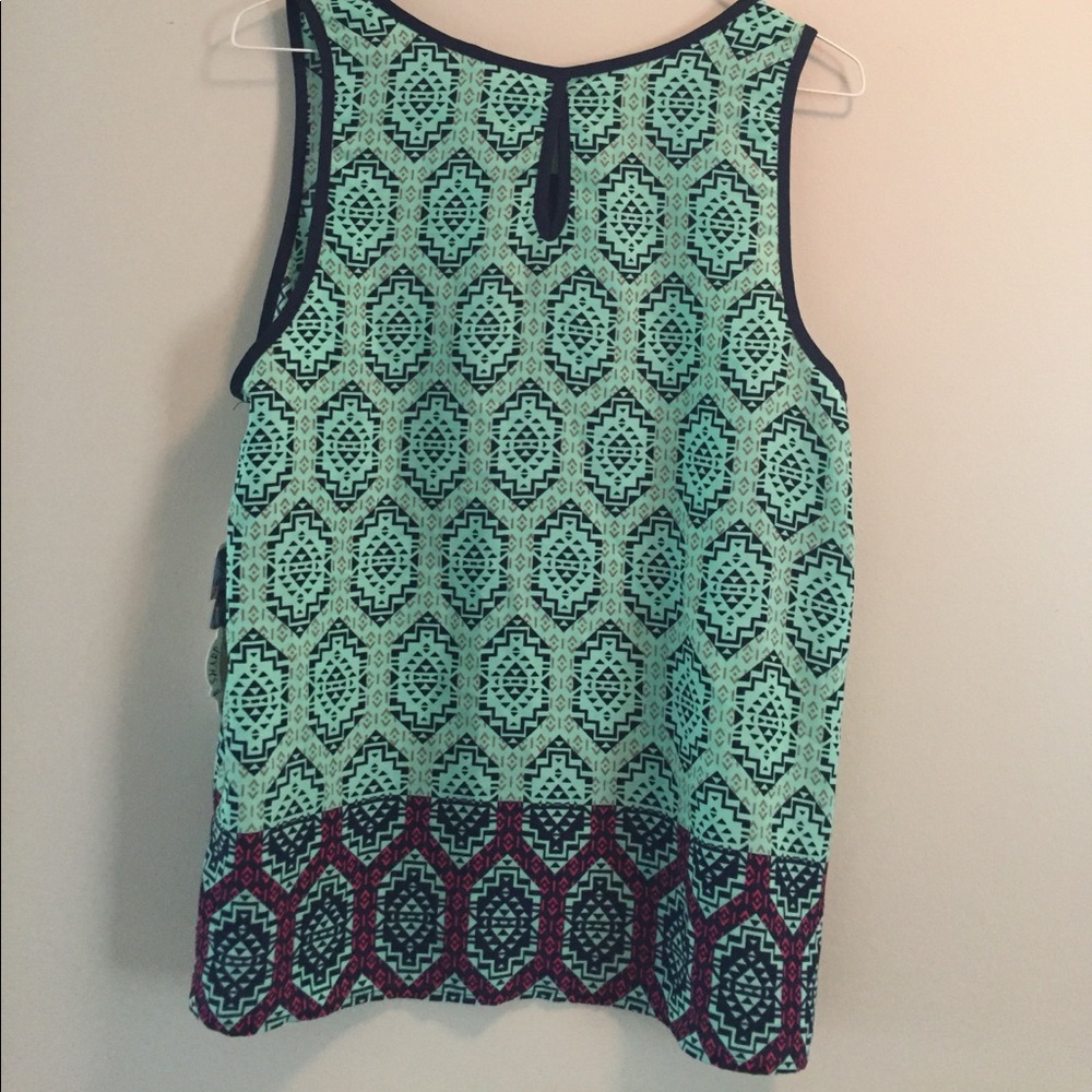 Aztec Printed Tank - Picture 2 of 3