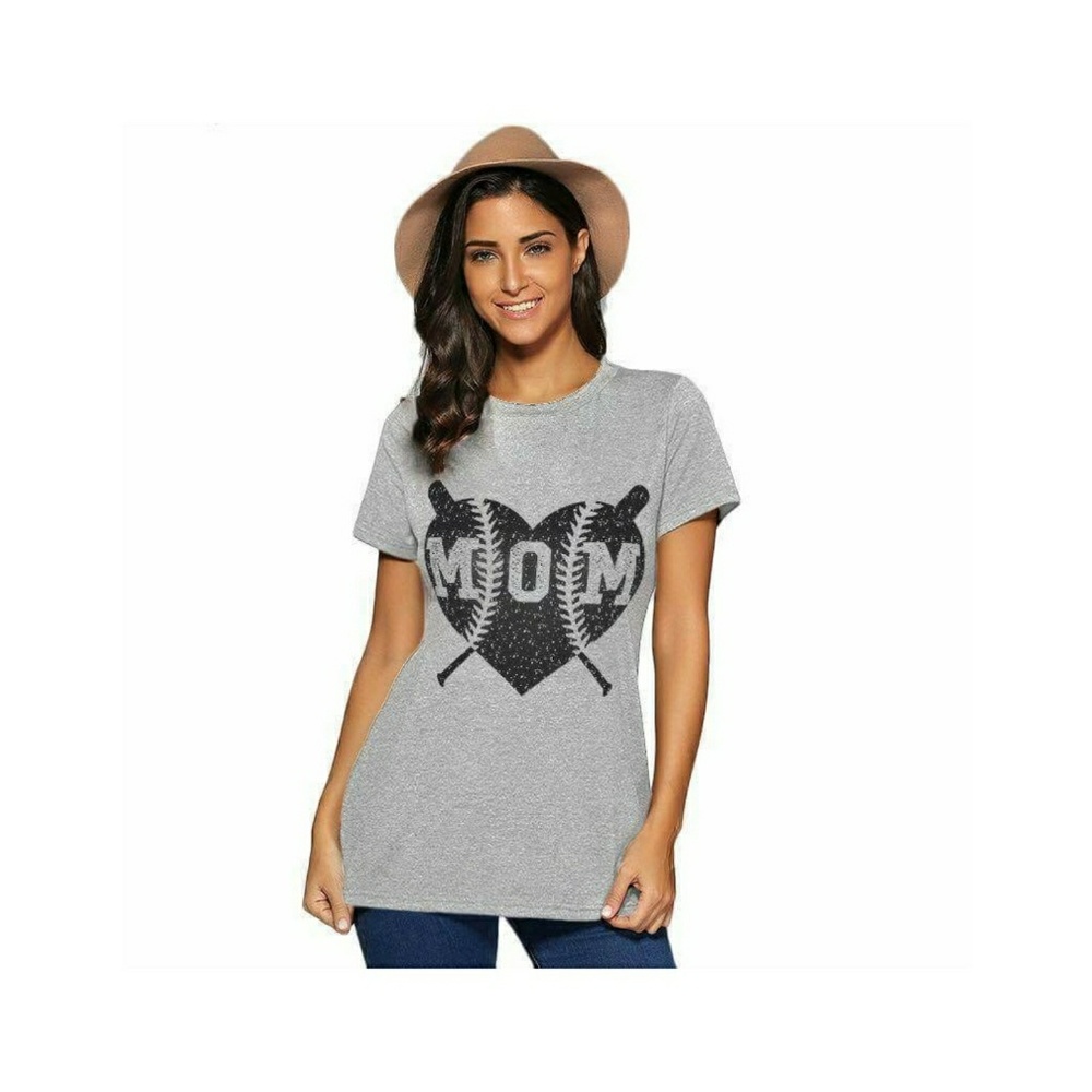 Baseball Mom graphic tees S, M