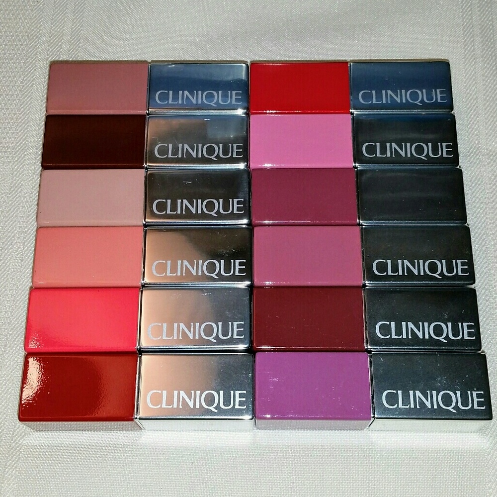 Clinique Pop Lipstick Pick 2 Full-size New