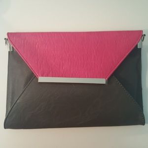 Leather clutch