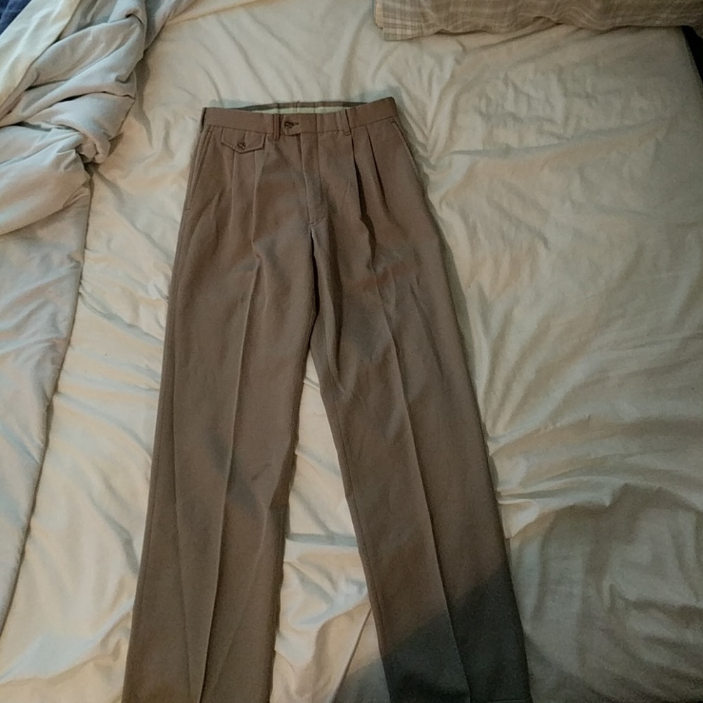 Mens Khaki dress pants