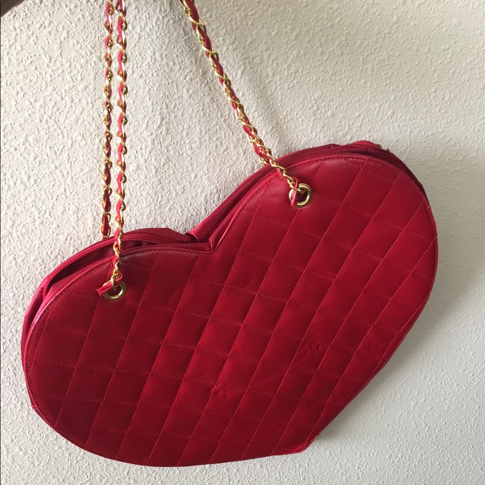 Heart shaped purse