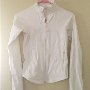 Lululemon white jacket, size 4