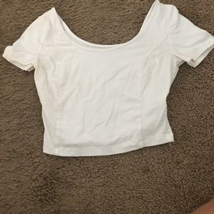 Decree white crop top. Worn once.