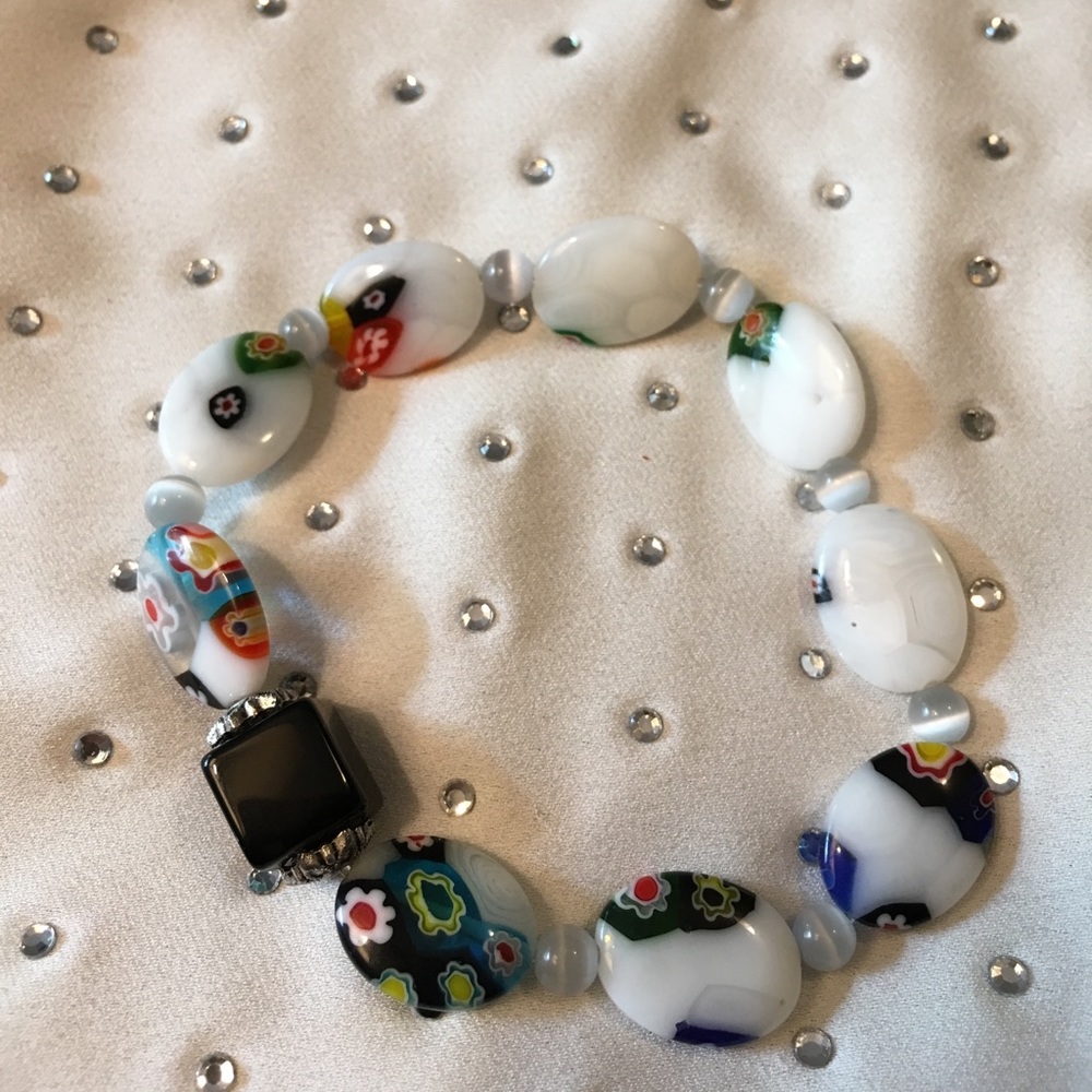 Murano Jewelry Bracelet w/ Tiger Eye
