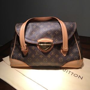 Authentic. Louis Vuitton Beverly Shoulder Bag GM
