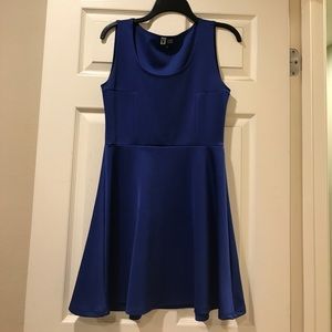 Blue dress