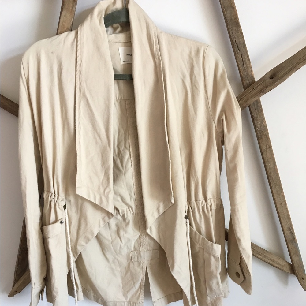 Harper tan jacket