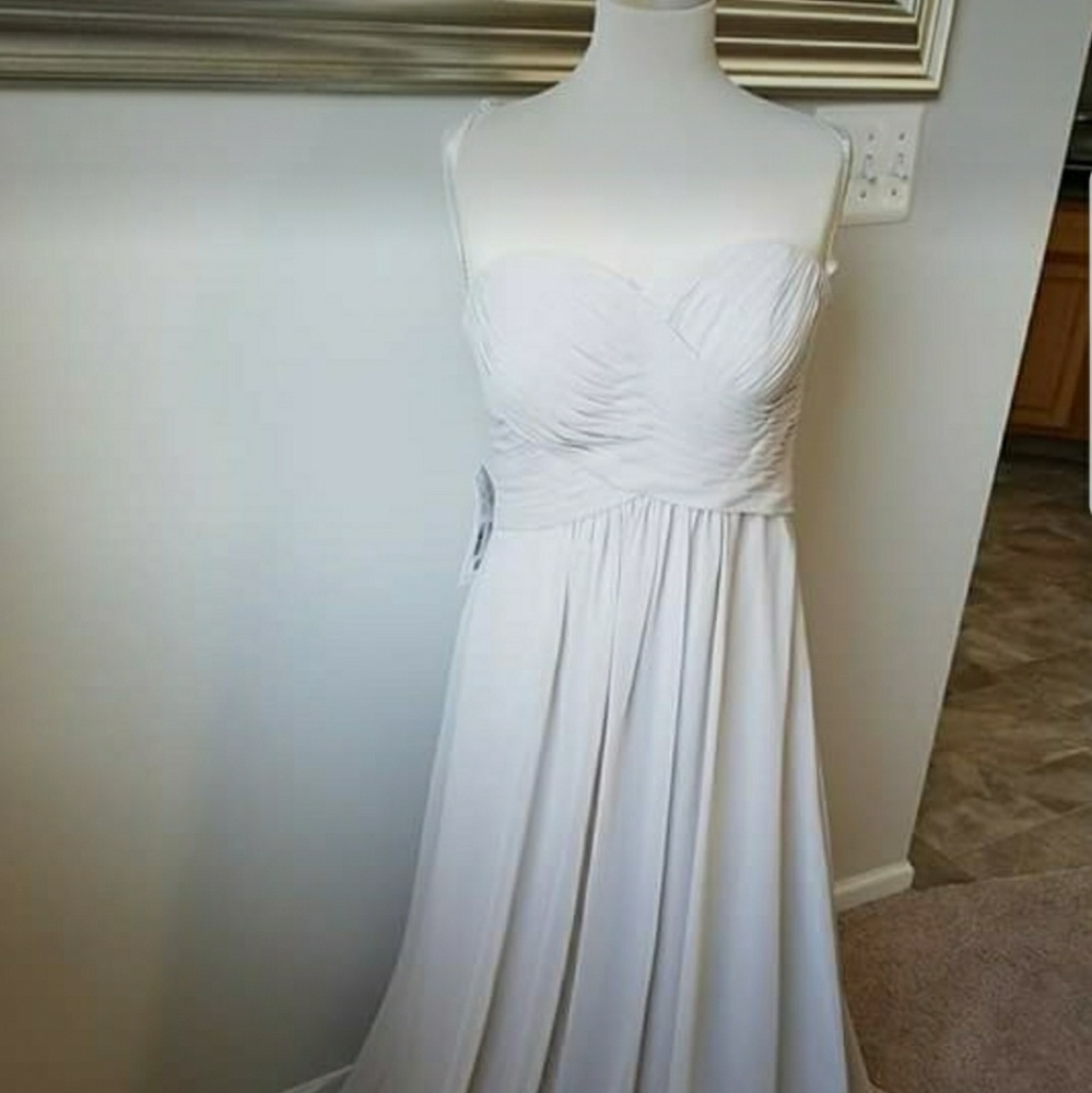 Floor Length Ivory Gown
