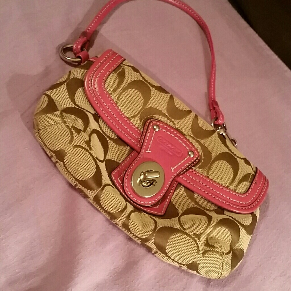 Authentic Coach wristlet
