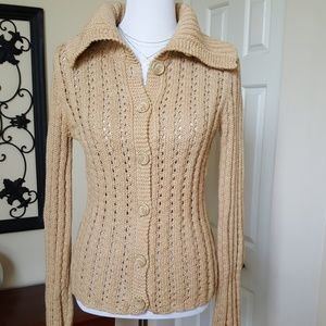 American Eagle button up sweater